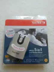 San Disk ImageMate 5-in-1 USB 2.0 Card Reader/Writer NEW Unopened