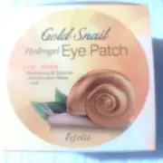 Esfolio Gold Snail Hydrogel Eye Patch 60 Sheets 3.17oz / 90g NIB Exp 2026