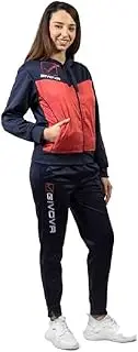 [Givova] Unisex Tuta Visa Melange with Cappuccio Polar Fleece Sporty Set