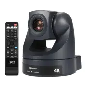 PTZ Camera 20x Optical Zoom 4K30fps USB Conference Webcam - Professional Vide...