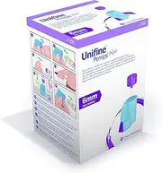 Unifine Pentips Plus 6mm 31G Pen Needles 100-Pieces