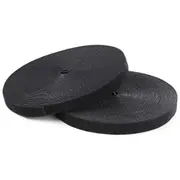 StarTech.com Hook-and-Loop Cable Management Tie - 100 ft. Bulk Roll - Black - Cut-to-Size Cable Wrap / Straps - Tie Strap - 30.5