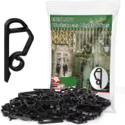 20-100Pcs Plastic S-Shaped Hook Gutter Heavy Duty Clip Hanging Hook for Xmas Wed