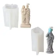 Jesuses Silicone for Soap Cake Chocolate Mold DIY Making Resin Mold