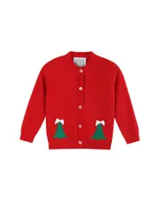 Lil Cactus Christmas Tree Knit Cardigan