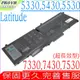 DELL FK0VR 電池 適用 戴爾 Latitude 5330 5430 5530 7330 7530,Latitude 7430 2-in-1 P136G P136G002,293F1,M69D0,07KRV