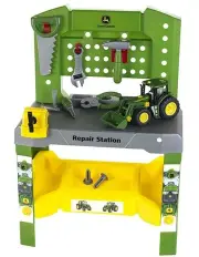 [John Deere] Tool Workshop Repair Station w/ Tractor Toy/Game/Fun Kids 75piece