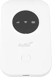 5G Router with SIM Card Slot, 300Mbps Mobile Hotspot with 10 Devices Connection, 5G Modem for Travel Business Travel