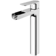 Vigo VG03026 Chrome Amada 1.2 Gpm Single Hole Lavatory Faucet