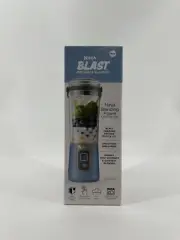 Ninja - Blast 18 oz. Portable Blender - Metalic Blue