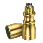 3-in-1 Snooker Billiard Pool Cue Tip Tool Repair Accessories, Gold Tone