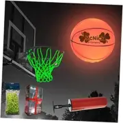 Glow in The Dark Basketball Net Hoop - LED Lighted Smart Basketball Goal with