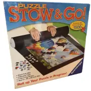Ravensburger Puzzle Stow and Go Storage Roll up Mat 1500 Pcs 46”x26” NEW Sealed