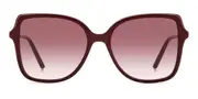 Carolina Herrera HER 0179/S 6K3/3X Women’s Sunglasses Burgundy Size 55