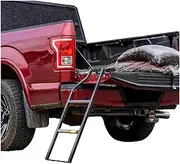 Car Universal 42inch Rear Door Tailgate Ladder Compatible for Trucks Car Pickup Truck Tailgate Ladder Tailgate Ladder Exterior Accessories