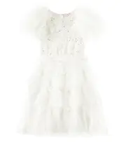 [Tutu Du Monde] Tutu Du Monde Prairie tulle dress Y 8/9 white