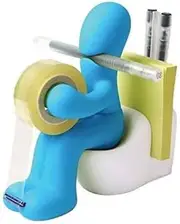 Funny Men or Women who Have Everything – Novelty Tape Dispenser with Pen Holder – Great as an Unusual Going Away Coworker – Office Gag Gift