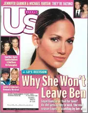 JENNIFER LOPEZ - Us Weekly Magazine Aug 25, 2003 - JENNIFER GARNER