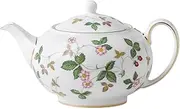 [Wedgwood] Wild Strawberry Teapot, 1 Count (Pack of 1), Multi