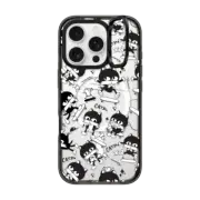 iPhone 16 Pro Impact Ring Stand Case MagSafe Compatible Cat Skateboard