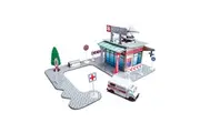 Maisto Fresh Build N Play Hospital Kids Pretend Playset w Model Ambulance 3y+