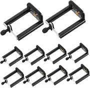 COLLBATH Adjustable Phone Holder for Selfie Stick Secure and -clamp Phone Cradle Outdoor
