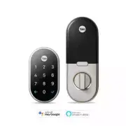 (Open Box) - Nest x Yale Lock - Tamper-Proof Smart Wifi Bluetooth Deadbolt Lock