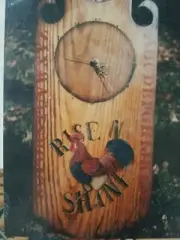 WANDA MANY 1988 ROOSTER CLOCK PAINTING PATTERN