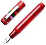 OPUS 88 Fountain Pen Fantasia Red Eyedrop Type Medium Point M OP96081705-M