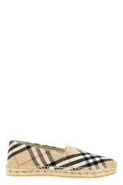 BURBERRY Check Espadrilles