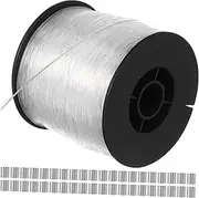 FONDOTIN 1 Set Nylon Fishing Line Clear String Wire for Hanging Crafts Fishing High Tensile Strength Smooth Surface Versatile Use for Freshwater