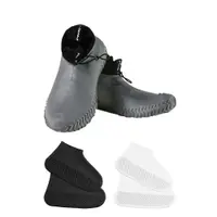 在飛比找蝦皮商城優惠-黑魔法 抗滑耐磨矽膠防水雨鞋套(顏色尺寸任選/雙)