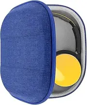 Geekria Shield Headphones Case Compatible with JBL, Sony, AKG, Skullcandy, Replacement Hard Shell Travel Carrying Bag with Cable Storage (Blue)