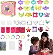 Goo Card Making Kit | Guka Paper Handmade Kit | Puzzle Enlightenment Arts Crafts Kit for Christmas, Children's Day, Easter, and Birthday