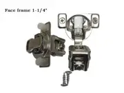 ONUS 2D Soft Close Compact Hinge 1-1/4'' full overlay Face frame Cabinet Hinges