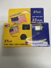 Sun Flash C-11 Single Use One Time Use Film Camera Exp 01/2011. New In Box.