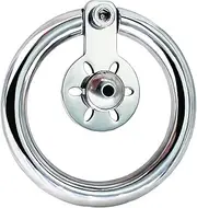SM Stainless Steel Flat Penis Cage Chastity Cage Men's Chastity Belt Man With Urethral Dilator Metal Penis Plug SM Bondage Penis Cage Cock Cage Chastity Cage Sex Toy(Xs,40mm)