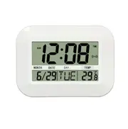 Simple Large-screen Digital Electronic Wall Clock Perpetual Calendar Alarm Clock Living Room Mute Multi-function Wall Clock