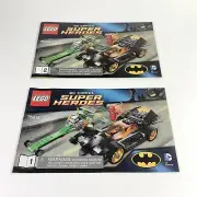 LEGO INSTRUCTIONS 76012 Batman The Riddler Chase DC Comics Manual Book Booklet