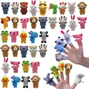 36 PCS Finger Puppets Set Mini Stuffed Animals Finger Puppet for Storytelling Pl