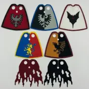 Custom LEGO Minifigure Capes 5-Pack – Pick Style – Castle & Fantasy Themes