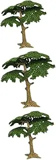 6 Pcs Ornaments Model Railway Kid Toy Kids Toy Home Decor Micro Garden Tree Models Kids Sand Table Sand Table Tree Figurine Trees Child Artificial Plastic Christmas Tree