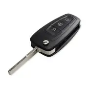3 Buttons For Ford Focus Fiesta 2013 Flip Folding Remote Key Shell Fob Case with HU101 Blade