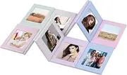 10pcs 3.8x2.5in Magnetic Picture Frames Mini Photo Frames Set for Refrigerator Locker Office Kitchen Cabinet Classroom Compatible with Fujifilm Instax Mini 7s/ 8/9/ 11/12/ 25/ 50s/ 70/90/ EVO/