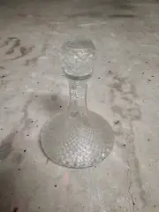 Crystal wine decanter
