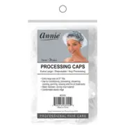 Annie Processing Caps Extra Large Disposable Conditioning Perm Color #3555 Clear