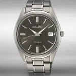 私訊甜甜價SEIKO 精工CS系列經典簡約紳士男鈦金屬腕錶/黑灰面 40MM 6N52-00B0D(SUR375P1)