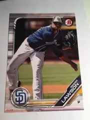 2019 Bowman Paper Prospects Jumbo 5x7 Reggie Lawson Padres BP68 01/49
