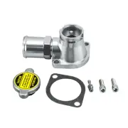 Silver Barra Thermostat Housing For Falcon XR6 TURBO Ford Engine ALLOYWORKS (for: Ford)