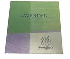 Sonoma Soap Co Lavender Box Set 6 Lavender Clay 100% Glycerin Soap Bars NIB